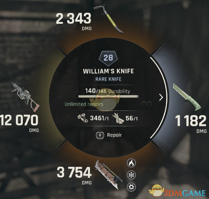 《消逝的光芒：困兽》武器无限维修MOD