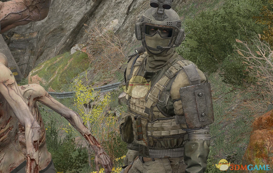 《消逝的光芒：困兽》更帅的士兵僵尸MOD