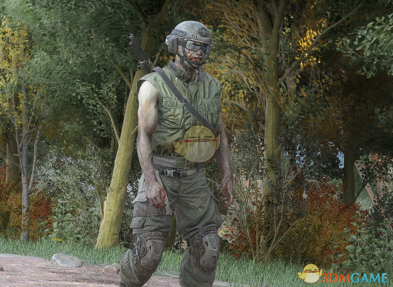 《消逝的光芒：困兽》更帅的士兵僵尸MOD