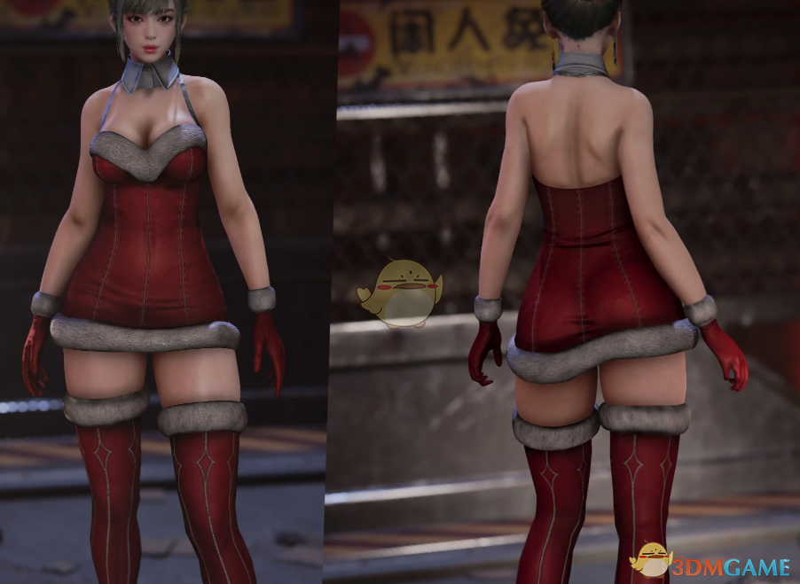 《剑星》伊芙的圣诞迷你裙MOD