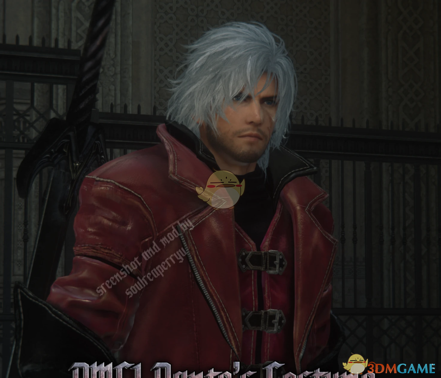 《最终幻想16》克莱夫的鬼泣1但丁夹克MOD
