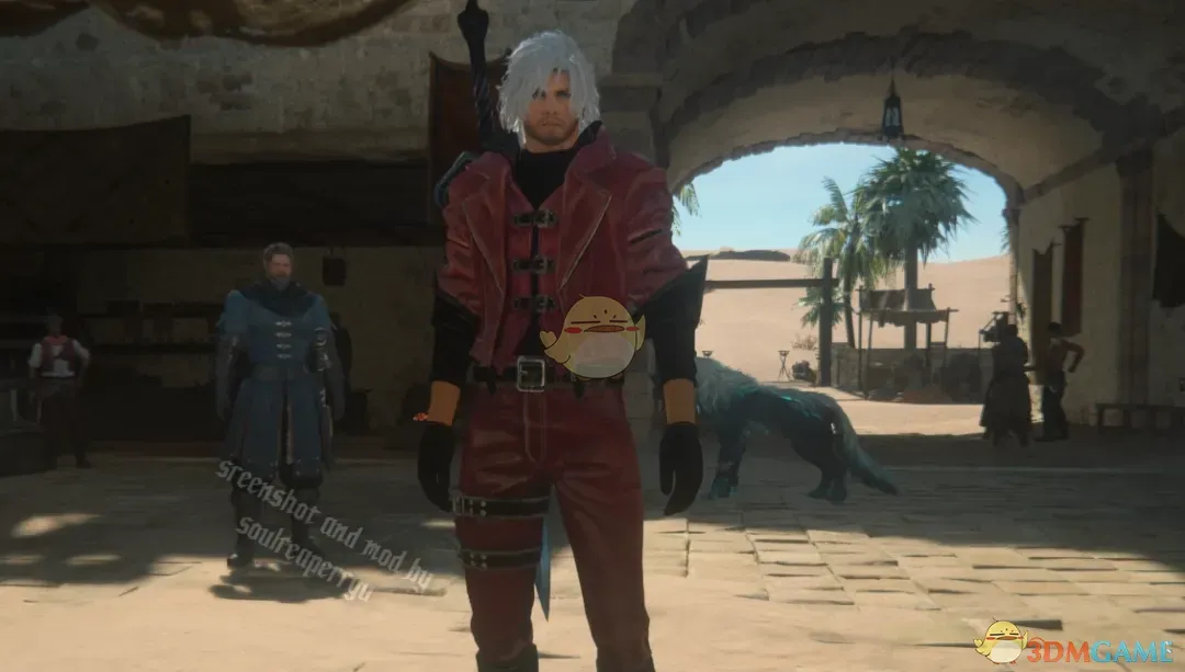 《最终幻想16》克莱夫的鬼泣1但丁夹克MOD