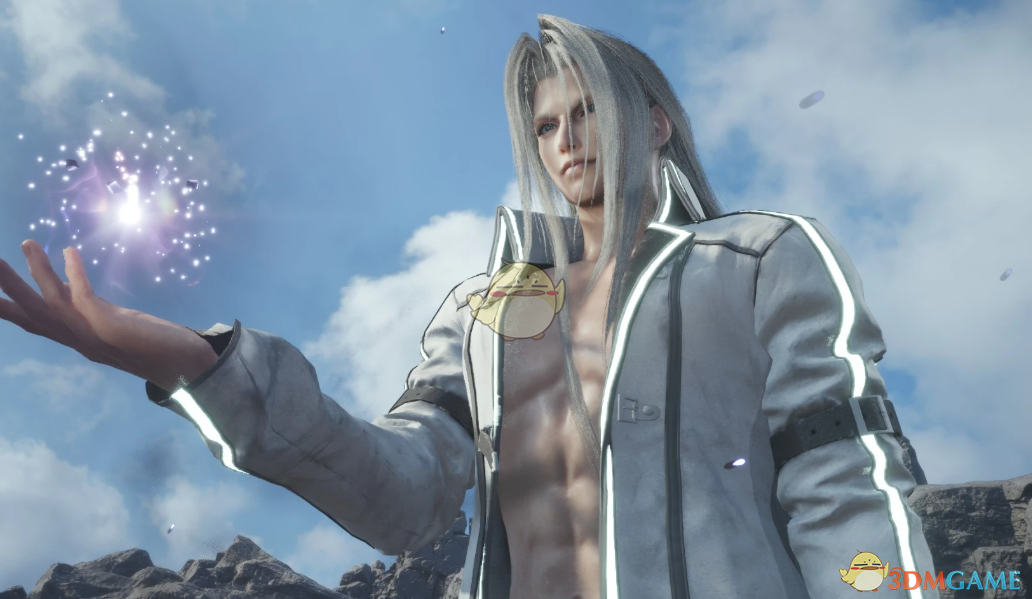 《最终幻想7：重生》萨菲罗斯的纯白帝王战衣MOD