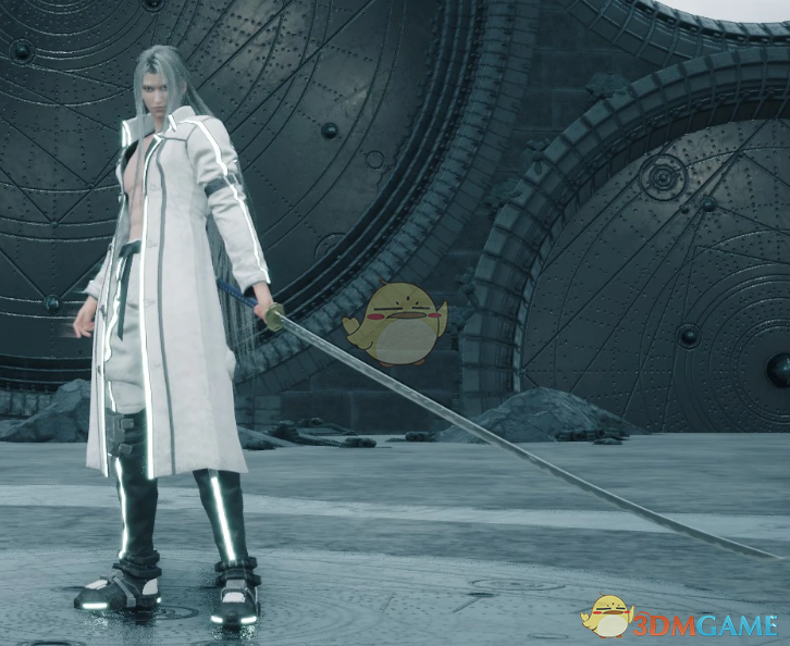 《最终幻想7：重生》萨菲罗斯的纯白帝王战衣MOD