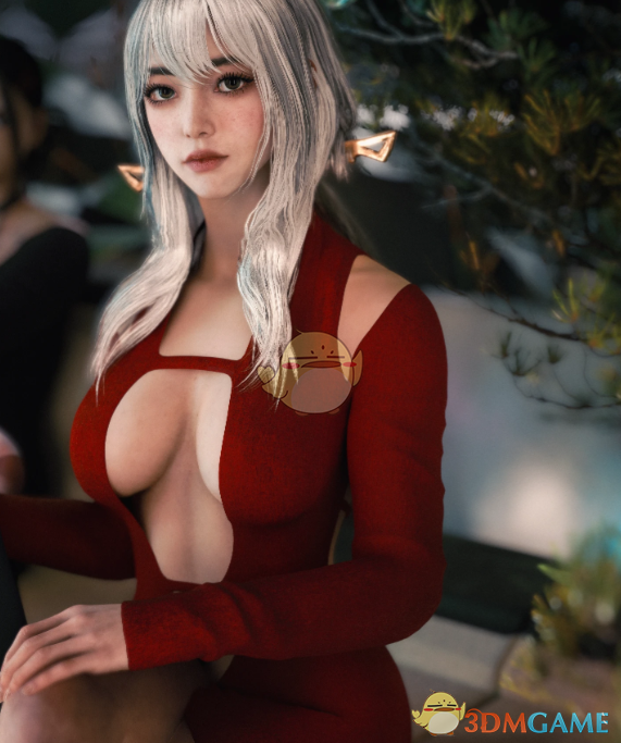 《赛博朋克2077》性感开款礼裙MOD