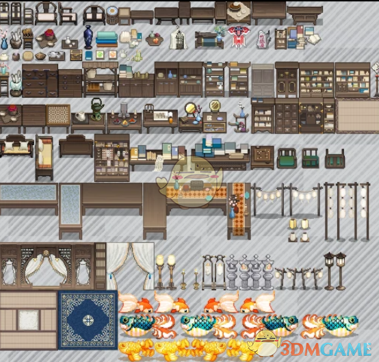 《星露谷物语》燕云十六声清河室内包MOD