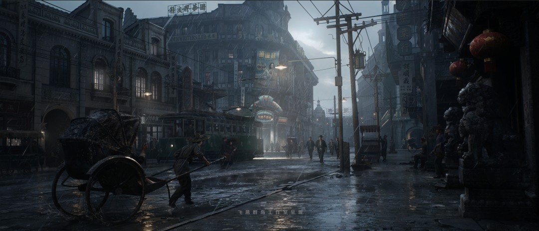 飞燕群岛新动作射击IP公布 设定在民国时期、有斧头帮