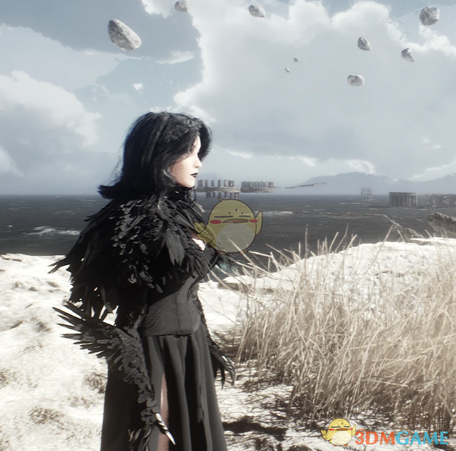 《光与影：33号远征队》吕涅的渡鸦女巫羽毛裙装MOD