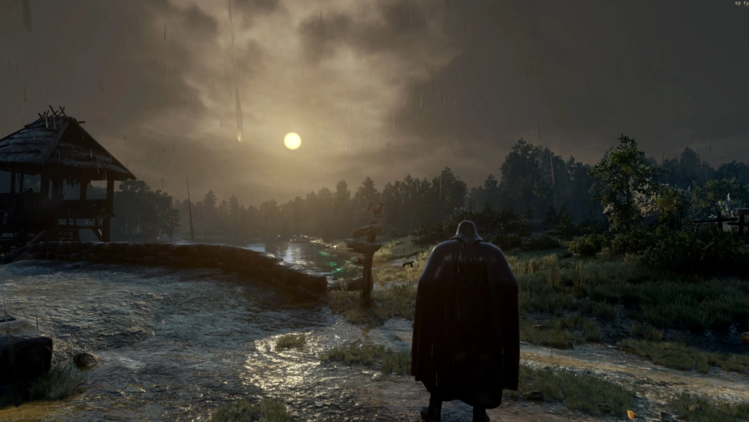 《巫师3》推出全新模组：加入复杂雨水渲染系统