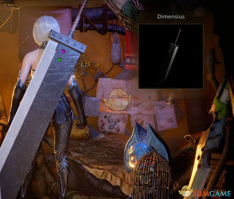 《怪物猎人：荒野》最终幻想7重生毁灭剑MOD