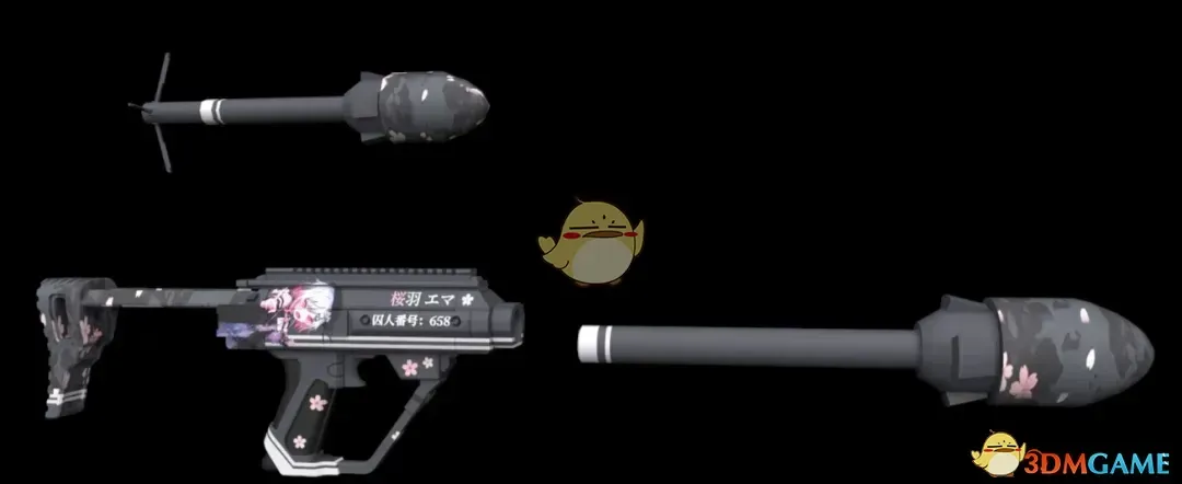 《绝地潜兵2》樱羽艾玛最后通牒手枪MOD