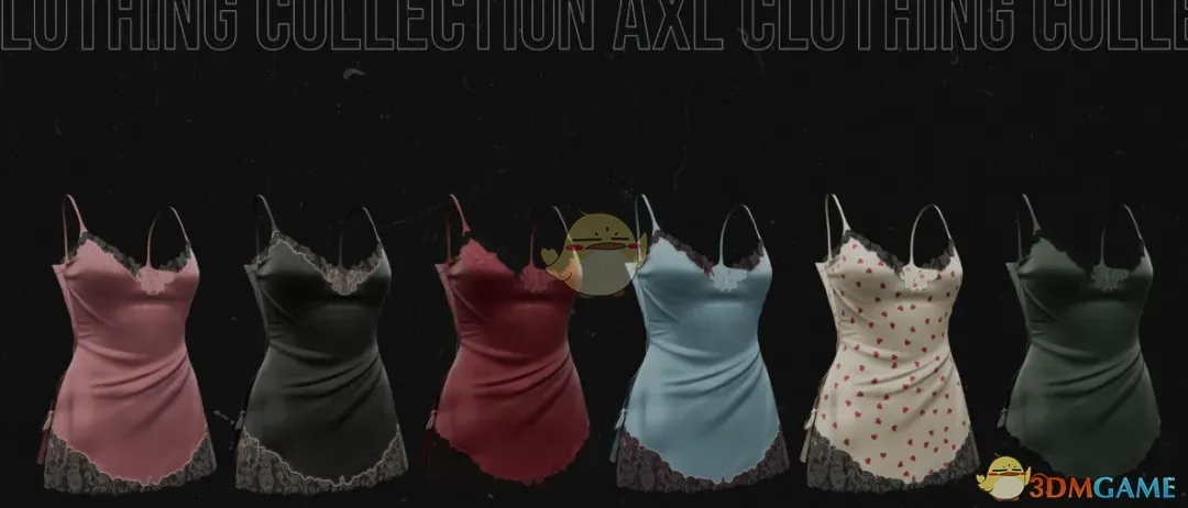 《赛博朋克2077》蕾丝装饰吊带裙MOD