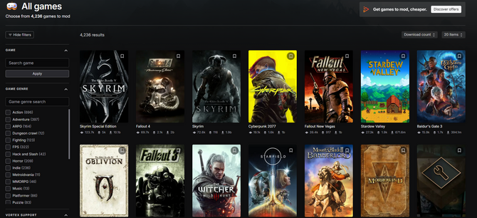 N站MOD单日下载刷新历史记录达3500万 一半以上老滚5贡献