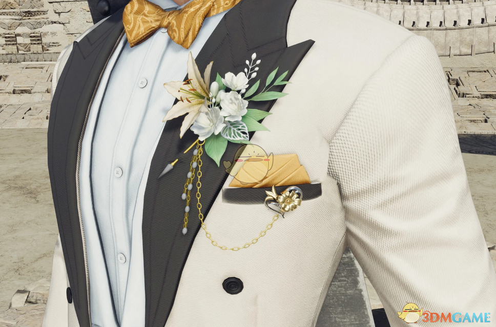 《最终幻想7：重生》克劳德的婚礼西装MOD