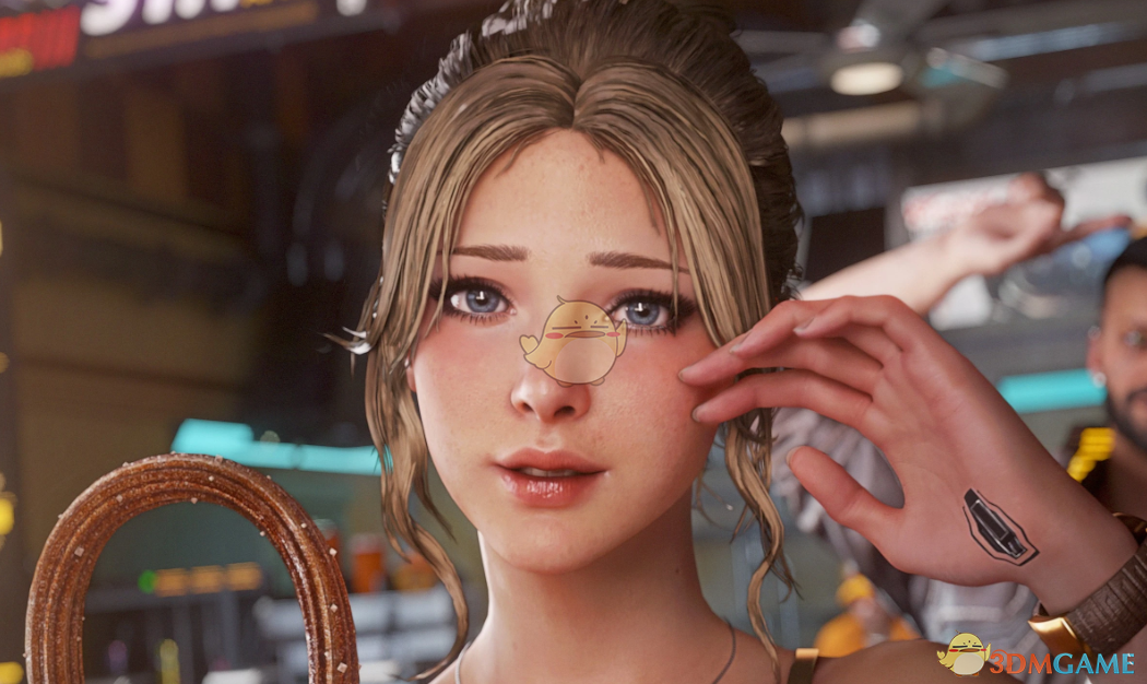 《赛博朋克2077》栀子花短款美发MOD