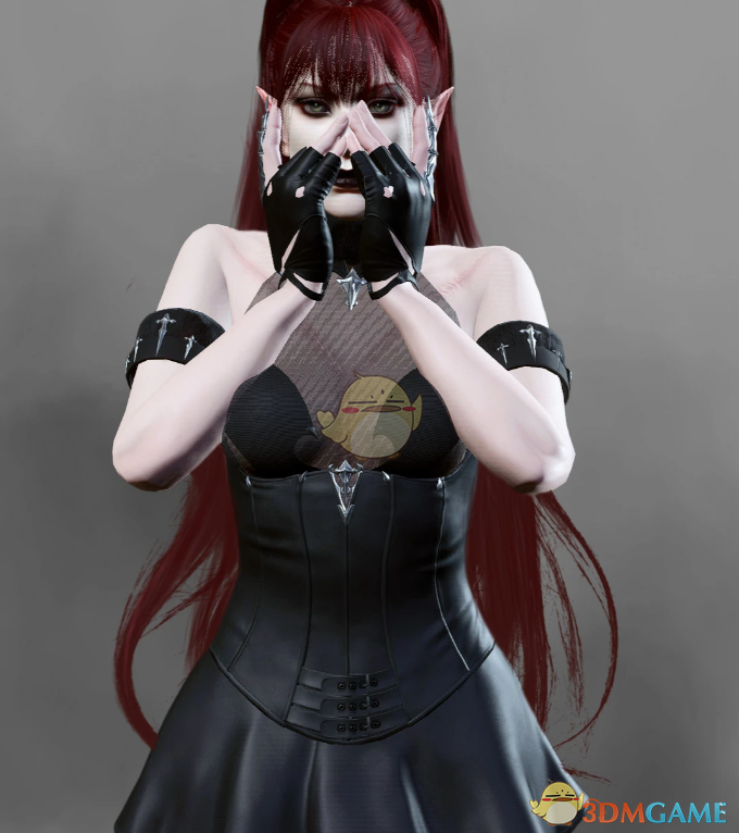 《博德之门3》莉莉安哥特紧身衣MOD