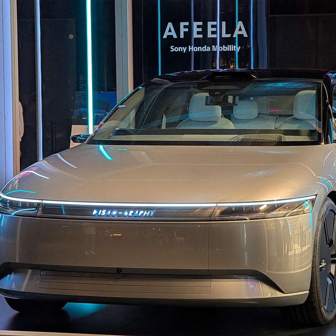 CES：索尼和本田展示电动汽车 本质上是一台PlayStation游戏机