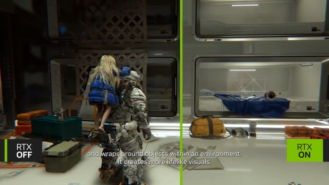 ���տա�ʶ�ʴ��ڡ�ȫ��ʵ����·��׷����DLSS��ʾ