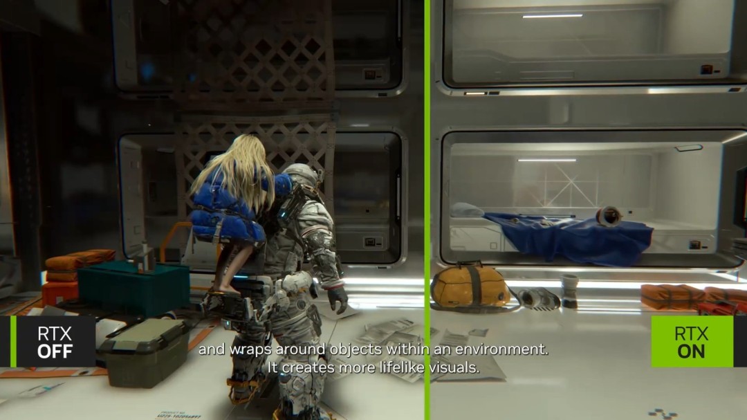 ���տա�ʶ�ʴ��ڡ�ȫ��ʵ����·��׷����DLSS��ʾ