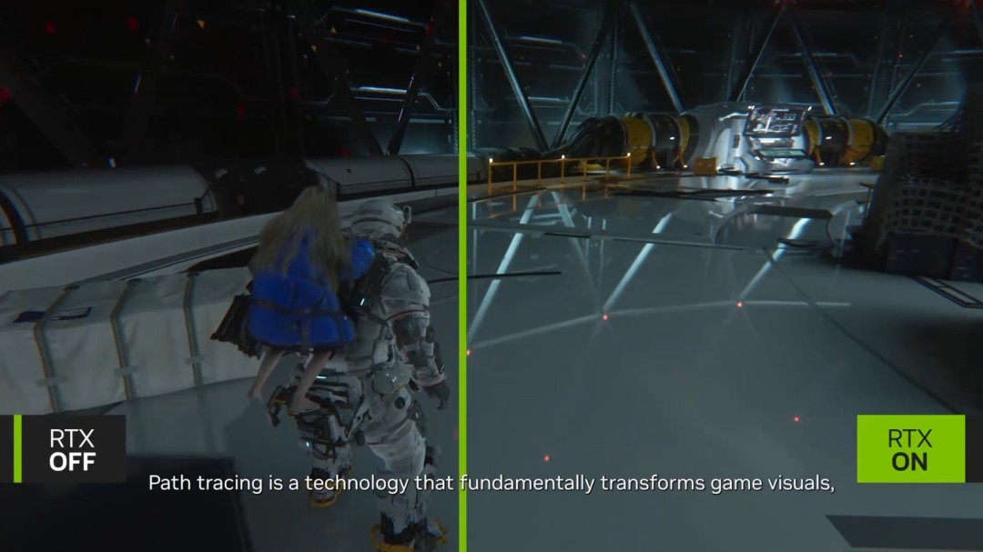 ���տա�ʶ�ʴ��ڡ�ȫ��ʵ����·��׷����DLSS��ʾ