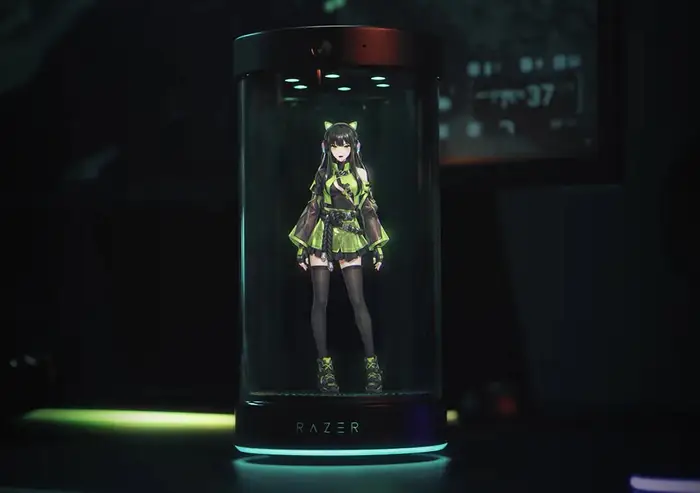 CES 2026：雷蛇发布实体AI伴侣 形象可以是猫娘、Faker