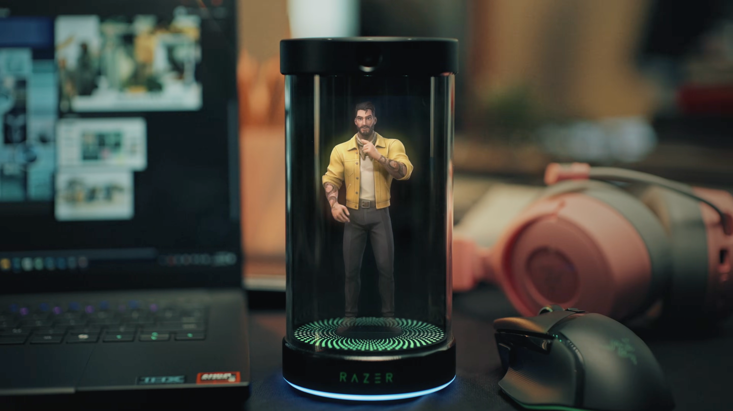 CES 2026：雷蛇发布实体AI伴侣 形象可以是猫娘、Faker