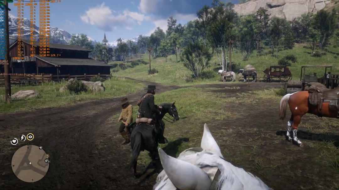 《荒野大镖客2》DLSS 4.5测试 质量模式画质甚至超过了原生分辨率