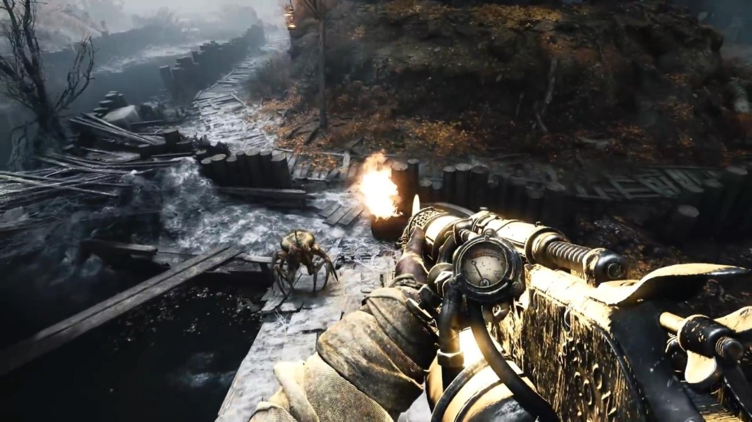 《猎杀：对决1896》火焰步枪宣传片 威力强大