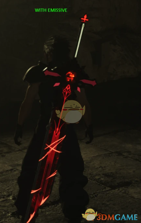 《最终幻想7：重生》扎克的狼的末路大剑MOD