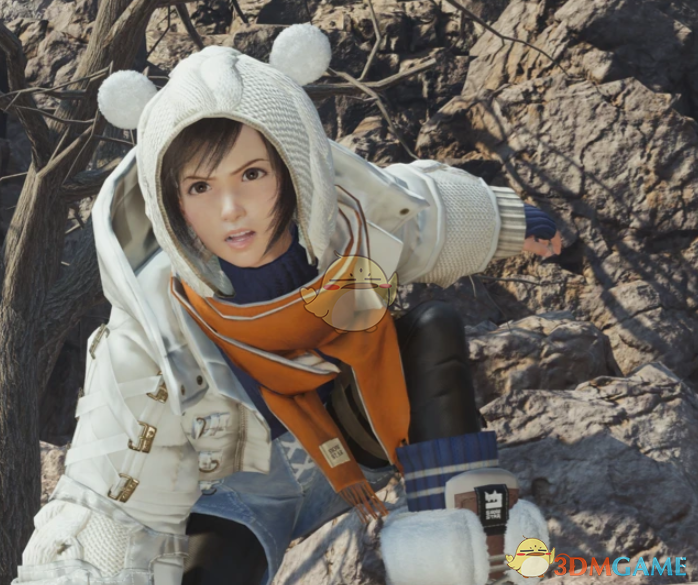 《最终幻想7：重生》尤菲的冬季莫古利服装MOD