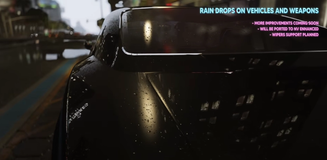 《GTA5》画面增强模组发布新版本:全新光影与天气效果!
