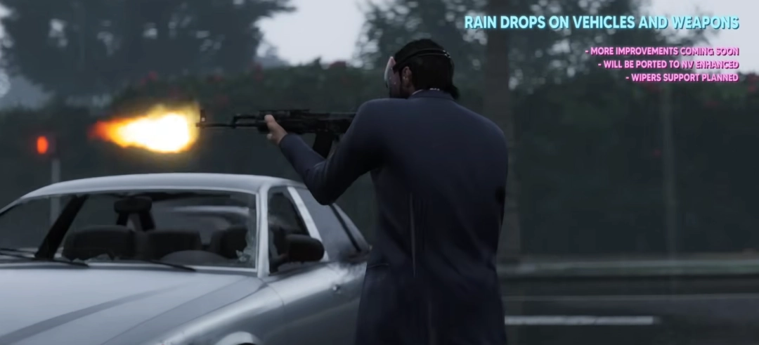 《GTA5》画面增强模组发布新版本:全新光影与天气效果!