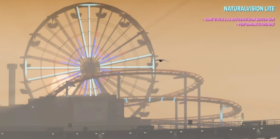 《GTA5》画面增强模组发布新版本：全新光影与天气效果！