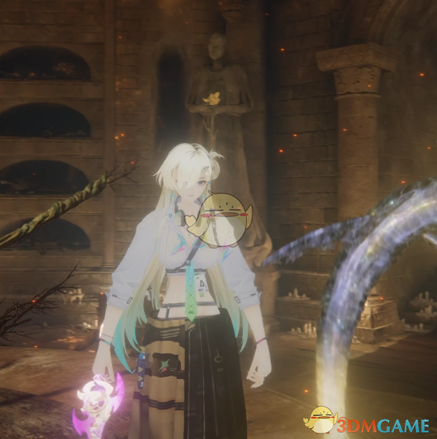 《艾尔登法环》鸣潮琳奈外观MOD