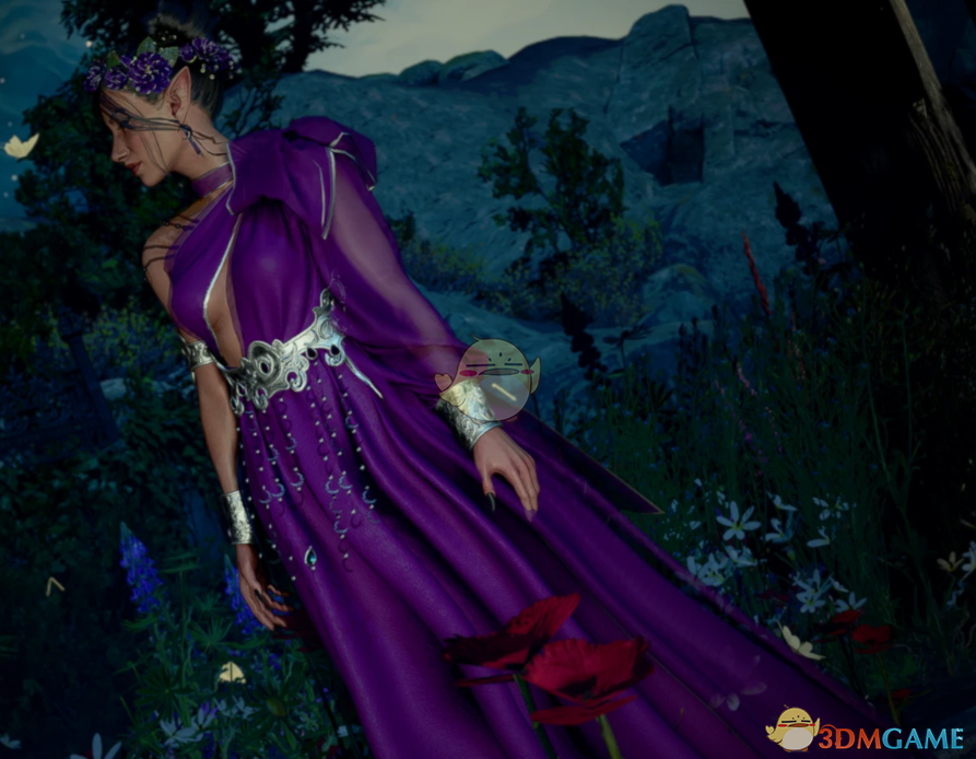 《博德之门3》阿根蒂斯轻纱长裙MOD