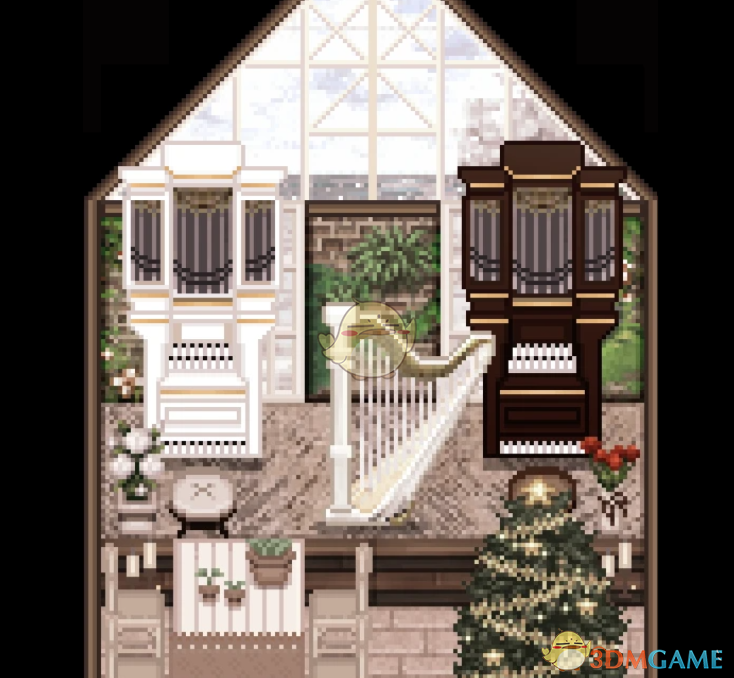 《星露谷物语》管风琴和竖琴MOD