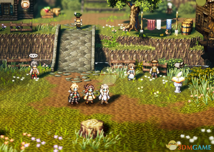 《歧路旅人0》黑巫女希格纳外观MOD