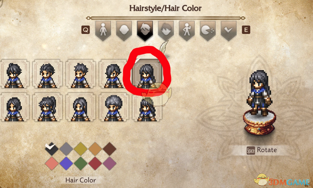 《歧路旅人0》黑巫女希格纳外观MOD