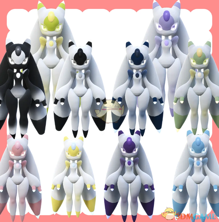 《幻兽帕鲁》秘斯媞雅的随机颜色花纹MOD