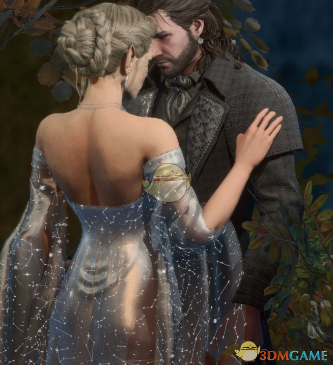 《博德之门3》金火明焰礼裙MOD