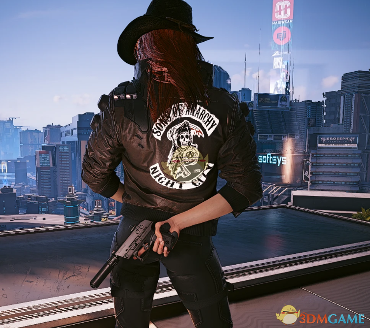 《赛博朋克2077》荒坂玉响手枪改装版MOD