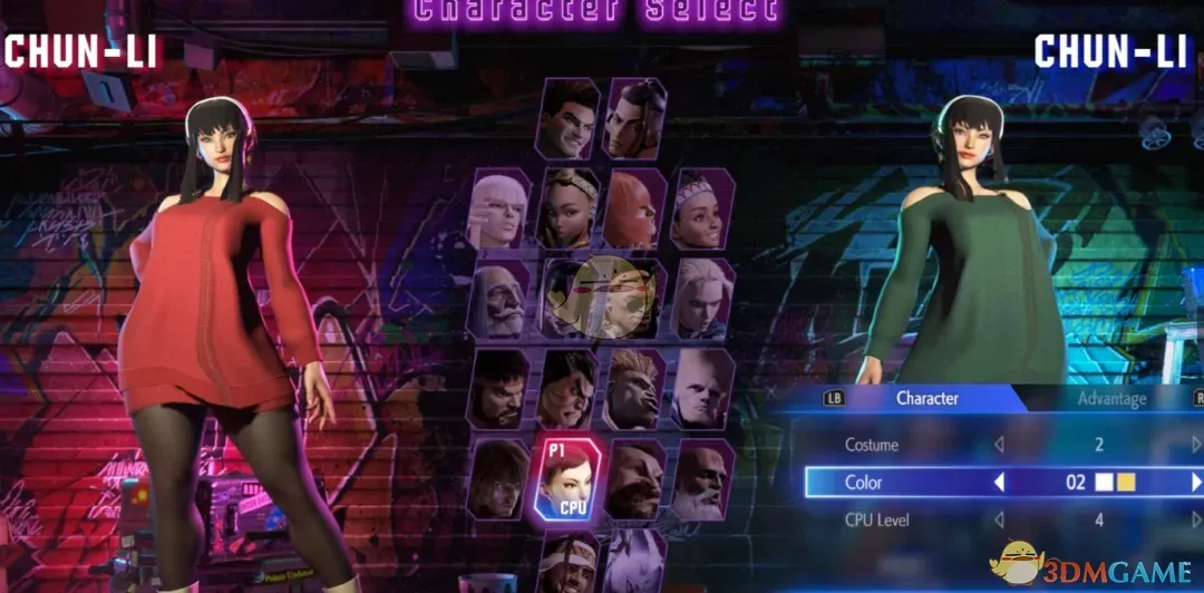 《街头霸王6》春丽的间谍过家家休闲服MOD