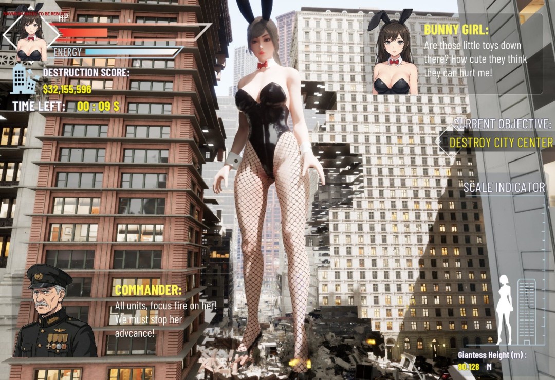 《女巨人游乐场》上架Steam 玉足警告真的来了