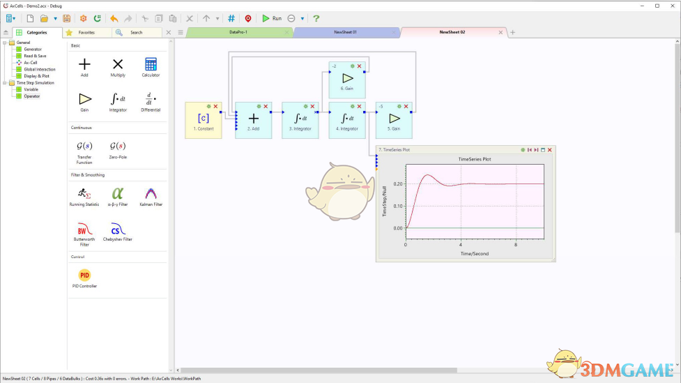 AxCells数据处理软件