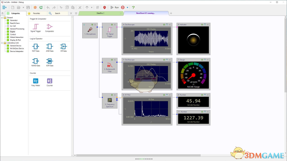 AxCells数据处理软件