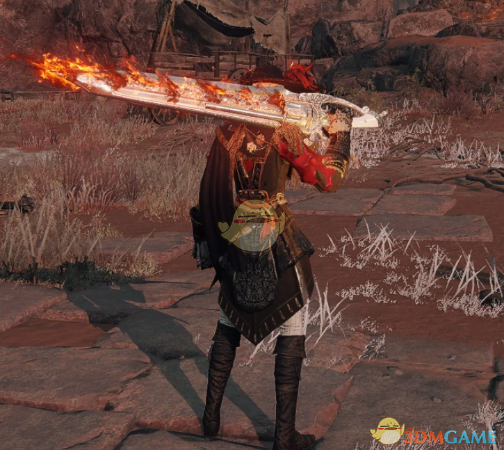 《艾尔登法环》匹诺曹的谎言苍白骑士巨剑MOD