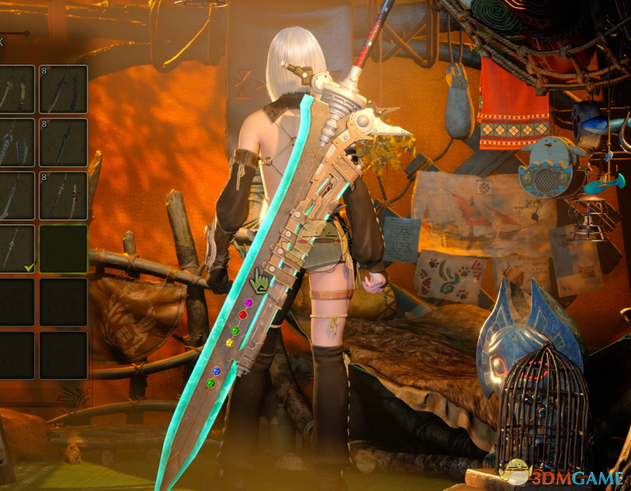 《怪物猎人：荒野》最终幻想7丝滑剑MOD