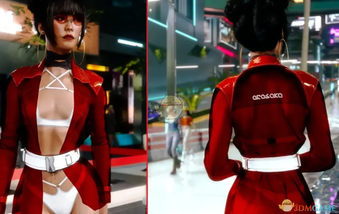 《赛博朋克2077》夜莺雨衣MOD