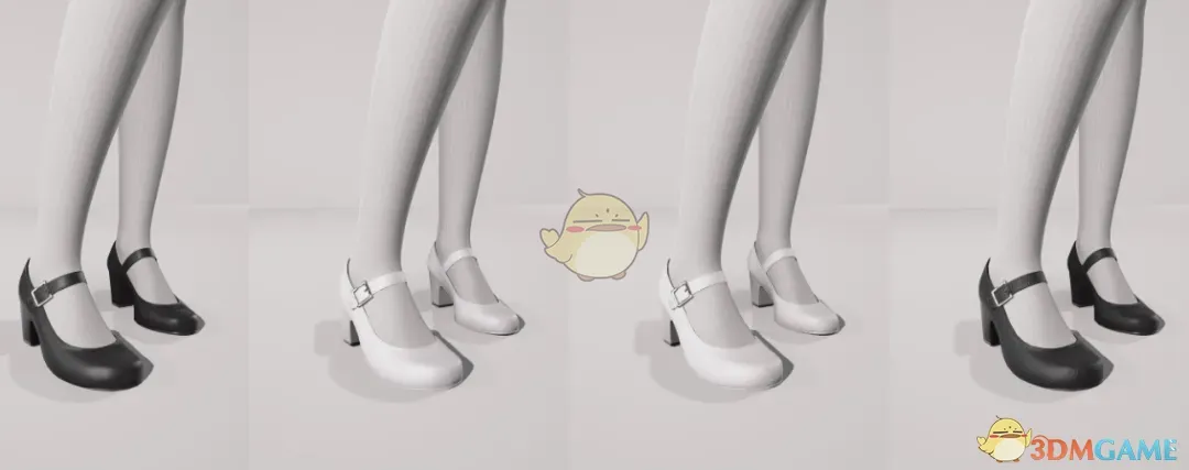 《赛博朋克2077》休闲圆头高跟鞋MOD