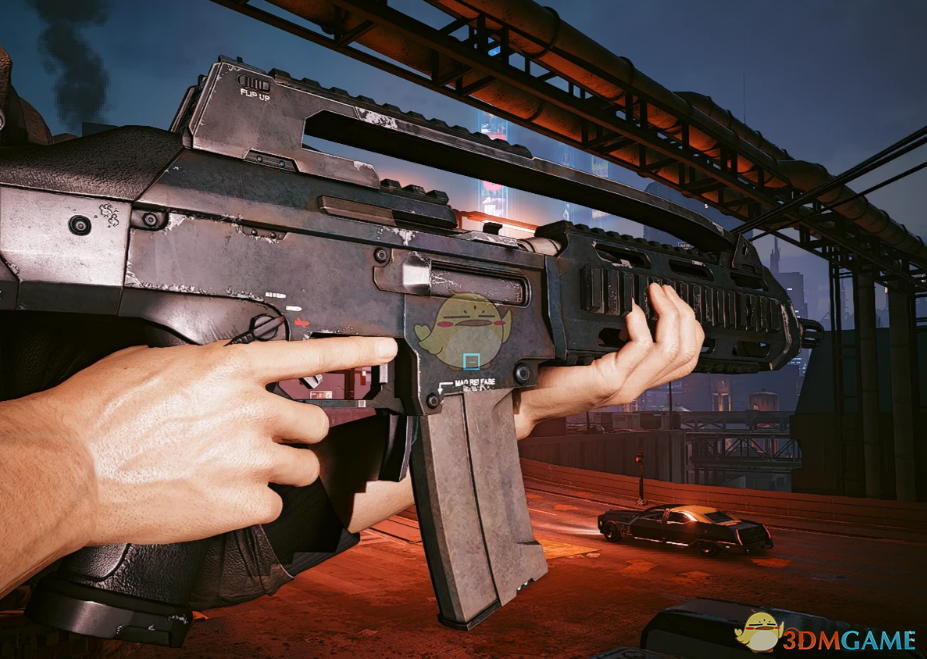 《赛博朋克2077》SCAR LK突击步枪MOD